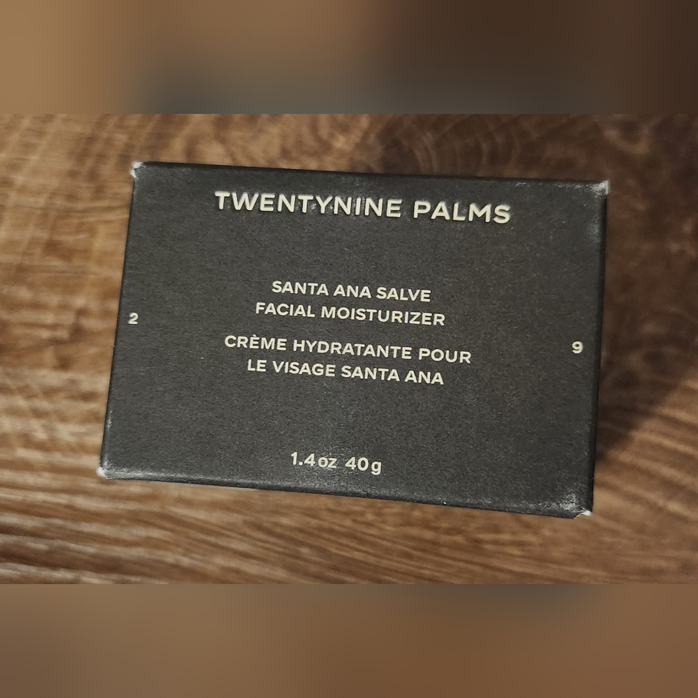 TWENTYNINE PALMS Santa Ana Salve Facial Moisturizer - Black